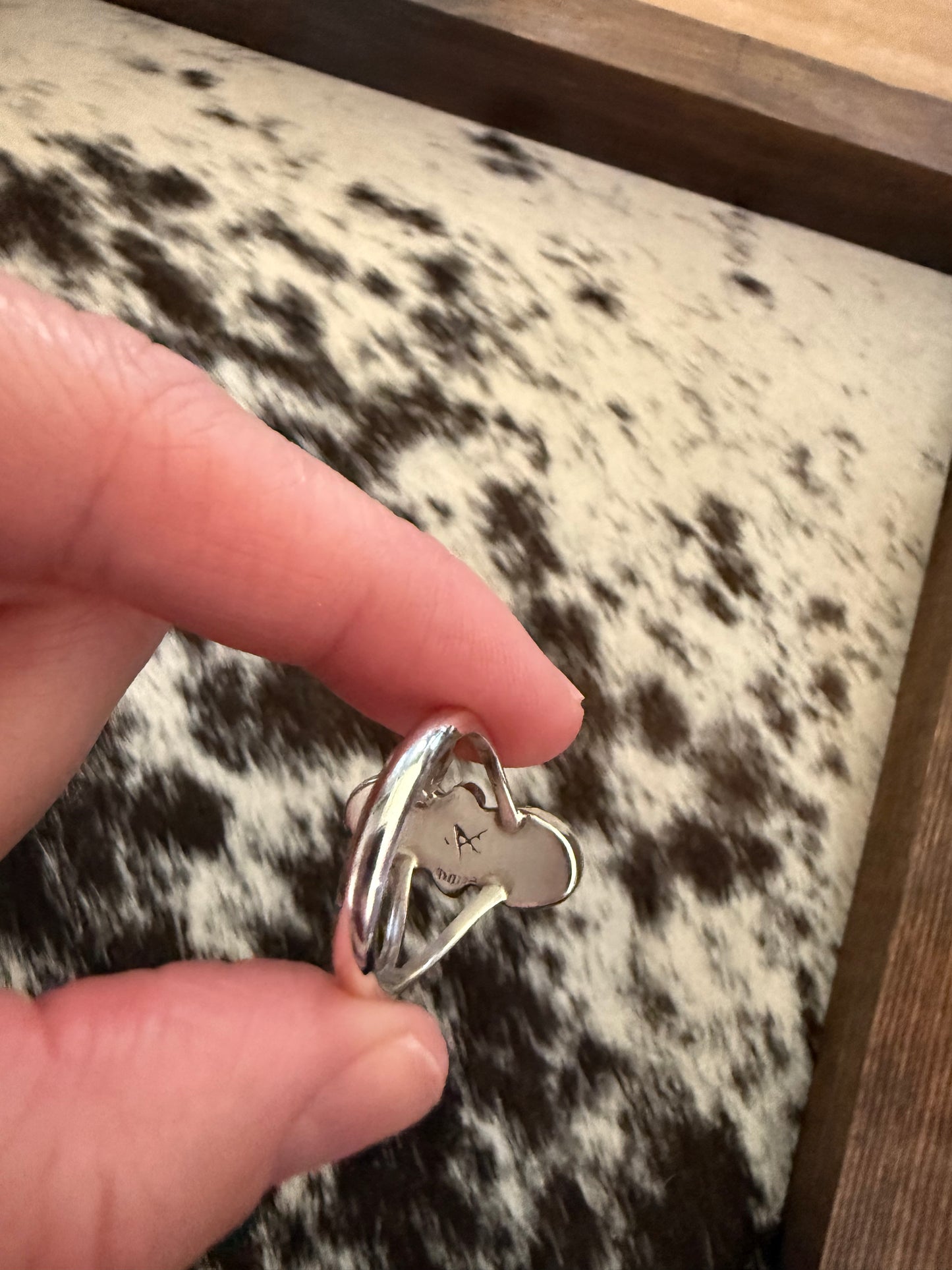 Sterling Silver Native American Turquoise Ring